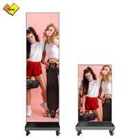 Pantalla LED Portátil Qray para Exteriores con Control Inalámbrico para Publicidad Comercial y Marketing de Marca