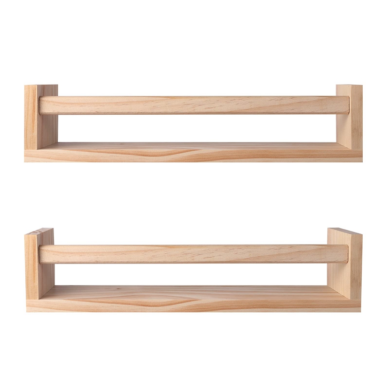 Полки для детской комнаты из натурального дерева, настенная книжная полка, настенная полка для детской комнаты, декор для ванной комнаты, кухонная полка для специй