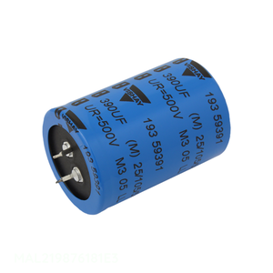 Condensador original MAL219876181E3 de aluminio de 180 uF, 20%, 400 V, tipo SNAP TH, de montaje a través de orificio. - Product Image 1