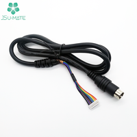 Benutzer definierte Big/Power/Midi/Mini Din 8Pin Stecker auf Molex 9Pin Stecker Stromkabel Mini Din 8 Pin Kabel 9 Pin Kabel