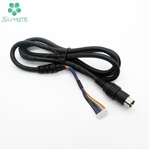 Custom Grote/Power/Midi/Mini Din 8Pin Mannelijke Naar Molex 9Pin Connector Power Kabel Mini Din 8 pin Kabel 9 Pin Kabel