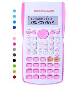 Calculatrice scientifique en plastique rose 82 MS avec fonction calendrier, 240 fonctions, alimentée par piles, pour les élèves du collège, vente en gros - Product Image 5