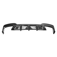 Диффузор из углеродного волокна AK style для BMW 6 серии F06 F12 F13 M6, идеально подходит, диффузор для заднего бампера