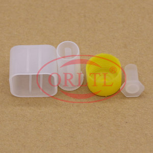 ORLTL OR6005 Bouchon de protection de buse d'injecteur de carburant Bouchon en plastique d'injection à rampe commune <span class=keywords><strong>diesel</strong></span> pour injecteur piézo-électrique Bosh 4 pièces/ensemble - Product Image 2