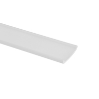 Bandes d'étanchéité transparentes en silicone de 6 mm à 12 mm pour bas de porte et fenêtre, pour portes et fenêtres en alliage d'aluminium