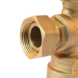 Vanne à boisseau sphérique angulaire en laiton Yod, service d'usinage CNC de précision manuel OEM, 90 degrés NPT BSPP, sans plomb, pour ligne d'alimentation en eau - Product Image 4