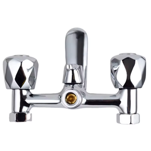 Robinet <span class=keywords><strong>de</strong></span> salle <span class=keywords><strong>de</strong></span> bain mural italien Minwei-Poli, mitigeur avec design irrégulier et accessoire <span class=keywords><strong>de</strong></span> <span class=keywords><strong>douche</strong></span> portable - Product Image 2