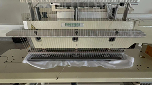 Machine à coudre industrielle multi-aiguilles SENTENG 008-100048P/VPQ à 100 aiguilles pour la couture élastique et le smockage de tissus - Product Image 4