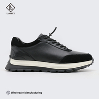 LANCI Sneakers personnalisées en cuir véritable confortables et respirantes pour les marques privées avec un design personnalisé