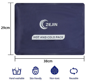 حقيبة جل ثلجية قابلة للتعديل ومتينة وقابلة للتجميد من النايلون والبولي فينيل كلوريد (PVC) للاستخدام الساخن والبارد، لتخفيف آلام الإصابات في المعصم والكاحل والركبة، مباشرة من المصنع. - Product Image 2