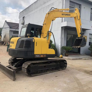 Excavatrice sur chenilles HYUNDAI ROBEX 80-7 8 tonnes d'occasion Bonnes performances R215-7 R215-9 Fabriqué en Corée - Product Image 1