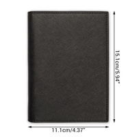 Vente en gros Multifonctionnel Voyage Portable Personnalisé Boucle Passeport Couverture Portefeuille Mode Saffiano Vegan Cuir Passeport Titulaire