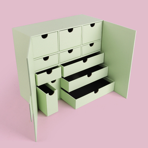 Olai bìa giấy phổ biến lịch trang sức mỹ phẩm trang điểm hộp quà tặng bất ngờ - Product Image 3