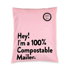 XC-BIO Biodegradable Waterproof Recyclable Moisture-Resistant Mailing <b>Bags</b> 100% <b>Compostable</b> Shoes Socks Cloth Packaging - Product Image 4