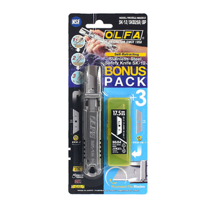 OLFA Nhật Bản tự rút lại lưỡi dao an toàn SK-12 NSF chấp thuận tất cả các thép không gỉ tự rút dao an toàn - Product Image 6