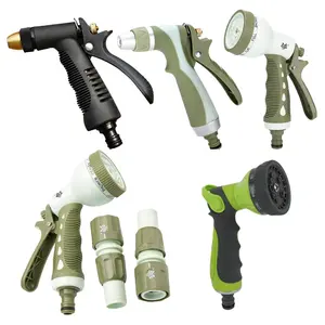 Muti Functions Adjustable Gun Fitting High Pressure Water Spray Nozzle Garden Hose Nozzles