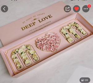 Factory Direct Sales China Factory Price Flower Squar Gift Box MOM Flower Box
