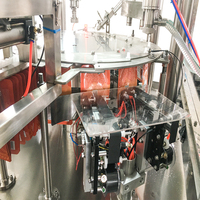 Machine d'emballage sous vide en plastique rotative entièrement automatique équipement de remplissage de poche d'alimentation de sac pour l'emballage alimentaire fabriqué en Chine