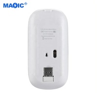Computer Hardware Software Gaming Mouse Wireless 2.4ghz Optical Rechargeable Mouse
