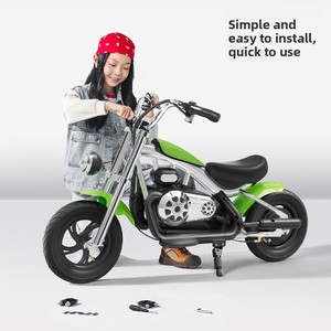 Motocicleta eléctrica para niños, vehículo de juguete de 2 ruedas con batería recargable para niños de 3 años o más - Product Image 4