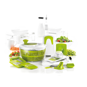 Fullstar Salade <span class=keywords><strong>Chef</strong></span> Set Dicer Légumes Salade Spinner Dry & Wash Légumes <span class=keywords><strong>Mandoline</strong></span> Trancheuse - Product Image 1