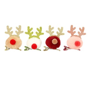 Christmas decorations, reindeer antler hair clips, new Christmas gifts, headwear, children's gifts, small presents. - Product Image 5