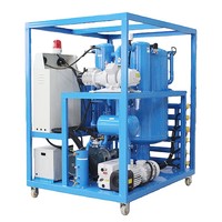 HOPU Nuevo Purificador de Aceite Dieléctrico para Transformadores Trifásicos, Doble Etapa, Alto Vacío, 5 Años de Garantía, 8 galones, 25 L/min