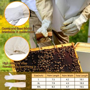 Combinaison d'apiculture simple en coton et polyester, combinaisons de protection contre les abeilles, <span class=keywords><strong>anti</strong></span>-coupure, ignifuge, antistatique, vêtements de soudage <span class=keywords><strong>pour</strong></span> la sécurité - Product Image 5