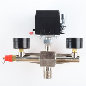 Pressostat automatique Lefoo 1/2 pouce avec manomètres pour compresseur d'air - Product Image 3