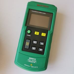 Localizador de Falhas em Cabos Mastech MS6818, Detector de Tubos Metálicos, Testador Medidor AC/DC 12~400V - Product Image 2