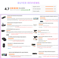 Hot Selling 60% Transparent LED Mini Mechanical Gaming Keyboard Custom Made 61 Keys Standard