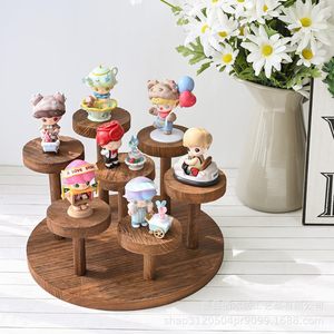 Expositor de Joyería de Madera, Organizador de 6 Niveles de Madera Maciza para Escritorio, Relojes, Gafas y Cosméticos - Product Image 3
