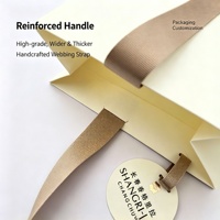 Sacs en papier couché faits à la main avec impression offset à motif personnalisé, sacs promotionnels de luxe classiques et résistants pour cadeaux d'affaires, fermeture magnétique