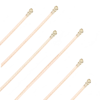 Kabel Pigtail Koaksial RF U.fI/ Gen1 Female RG178 10cm 30cm 50cm untuk Router Nirkabel, Antena & Modul Drone FPV
