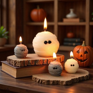 Creative Halloween Baojun Scented <b>Candle</b> Souvenir Halloween Day <b>Small</b> Gift Fragrance Modeling Handmade - Product Image 1