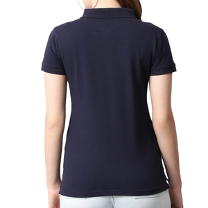 Polos de Alta Calidad para Mujer, de Algodón y Poliéster, Manga Corta, Transpirables, Ropa Casual, con Logotipo Personalizado OEM, Polos de Golf para Mujer - Product Image 2