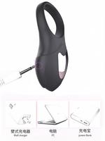 LOVE Aite Dispositif de masturbation électrique pour homme, anneau de pénis en silicone, télécommande sans fil, anneau vibrant pour pénis, étanche IPX7, USB
