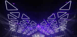 Système de lumière cinétique à suspension dmx, treuil, tubes 3D, éclairage à 360 degrés - Product Image 6