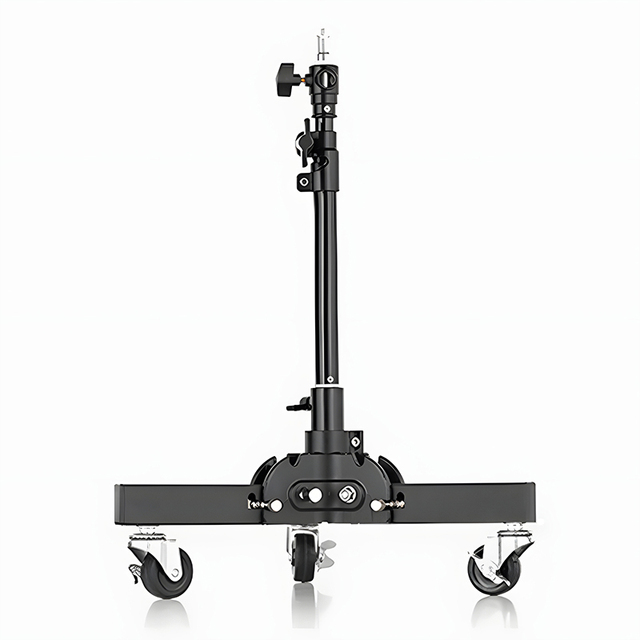 Removable Foldable Floor Light Stand Professional Wheeled Light Stand for Studio Flash