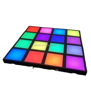 Panneau de sol interactif à LED RVB pour jeux, avec logiciel, vente en gros - Product Image 2