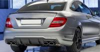 Diffuseur de pare-chocs arrière compatible avec Mercedes Benz W204 C63 C180 C200 C250 C300 C350 2012-2014