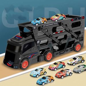 Juguetes para Niños, Pista Extra Grande de Aleación, Mini Coche de Ingeniería, Camión Contenedor Plegable, <span class=keywords><strong>Regalo</strong></span> de Cumpleaños para <span class=keywords><strong>Niño</strong></span> - Product Image 2