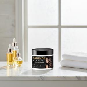 Mascarilla Capilar de Aceite de Argán al por Mayor 100g, Tratamiento Hidratante de Reparación Profunda a Precio de Fábrica para Cabello Seco y Dañado - Product Image 1