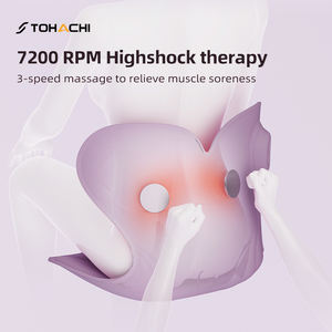 Silla ergonómica para postura sentada con soporte lumbar ajustable, cojín para la espalda con calefacción por luz roja, corrector de postura y masajeador. - Product Image 4