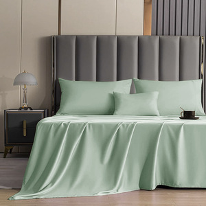 Zomer Beddengoed Thuis Textiel Bamboevezel Beddengoed Sets Tencel Super Kingsize 260*280Cm Koel Zacht Linnengoed Morden Effen - Product Image 3