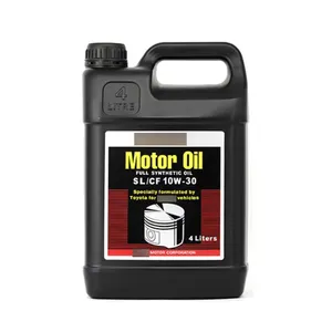 High Quality Japan Made 10w30 Auto Car Gasoline / Diesel Car Oil Synthetic Engine Oil Motor Lubricants API SL/CF 4 Liters