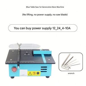 Mini 96w Portable Multifunctional Table Saw Acrylic Cork Cutting Machine DIY Cutting <b>Tool</b> Woodworking <b>Bench</b> Lathe Cutter Machine - Product Image 4