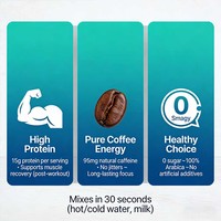Café de Proteína Vegano OEM de Alta Calidad en Polvo 227g/bolsa 10-19g de Proteína Sin Gluten Instantáneo Sin Azúcar Sabor Menta Vainilla para Adultos