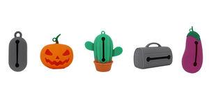 Dispensador de bolsas de silicona con forma de Cactus para excrementos de perro, diseño personalizado, ecológico - Product Image 6