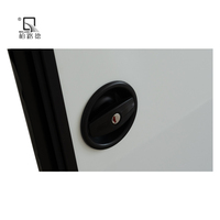 Petite porte durable pour camping-cars en forme de larme